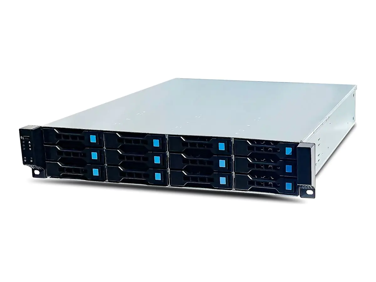 FANTEC SRC-2012X07-12G/6G - Rack-Montage 2U 2563
