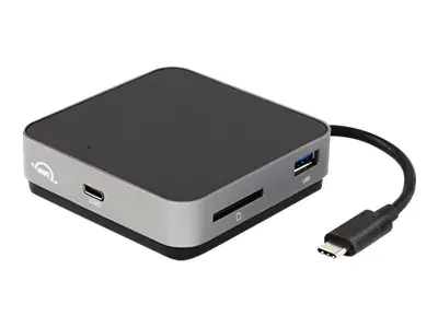 OWC Travel Dock E - Mini-Dock - USB-C 3.2 Gen OWCTCDK6P2SG