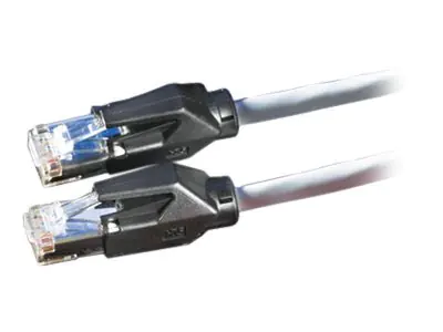 Secomp DRAKA UC600 SS27 - Patch-Kabel - RJ-45 (M) zu RJ-45 (M) - 50 cm - SSTP-Kabel - CAT 6 - halogenfrei - Grau