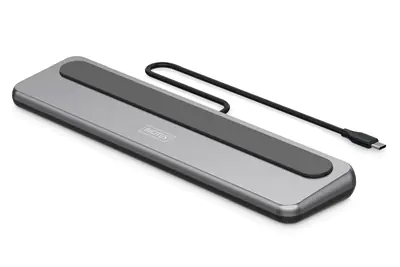 Digitus - Dockingstation - USB-C - 2 x HDMI, DP - 1GbE