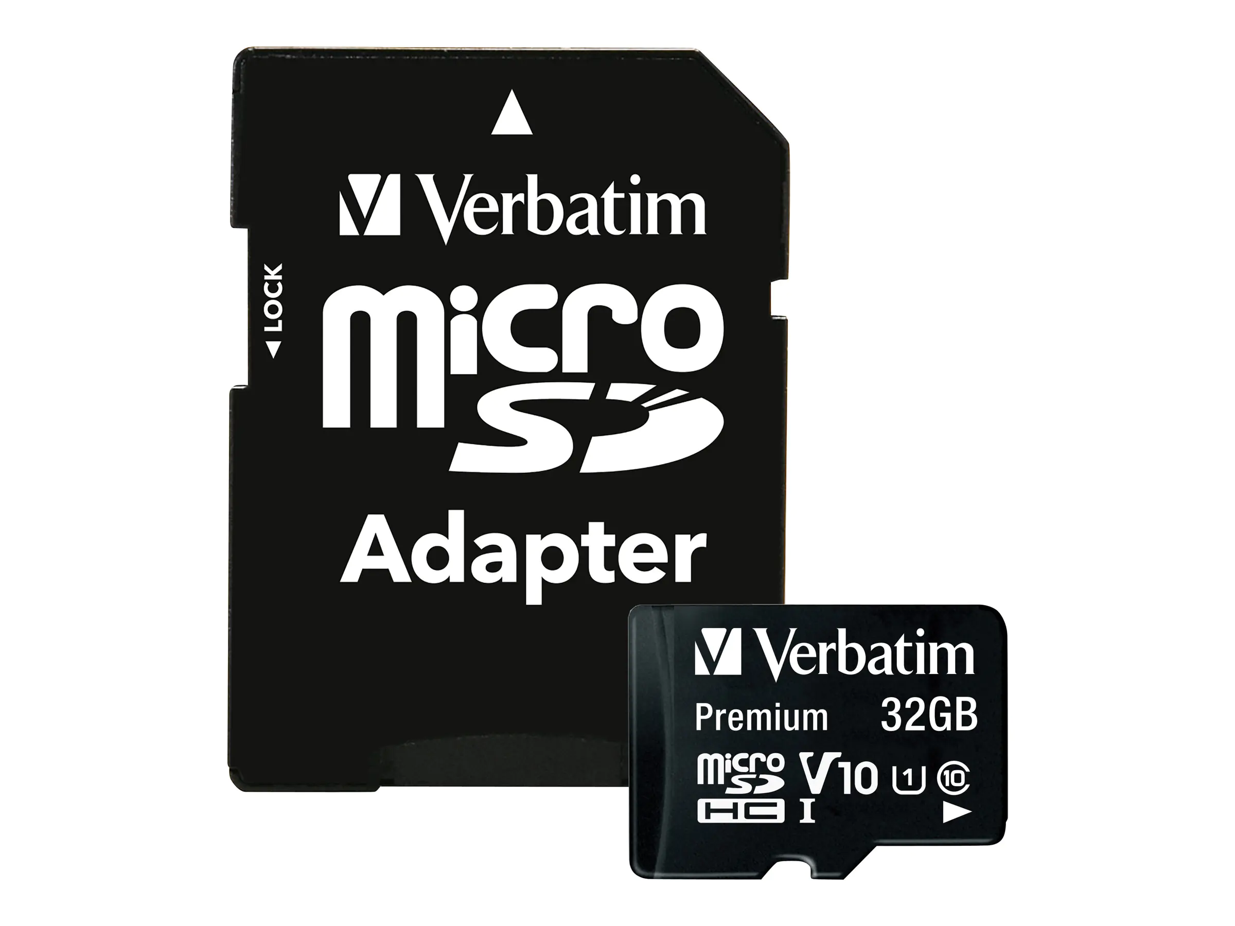 Verbatim Flash-Speicherkarte (microSDHC/SD-Adapter 44083