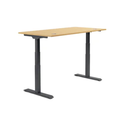 Schreibtisch FLEX MODUL Maße: 1.600 x 605-1.255 x 800 mm (B x H x T) Spanplatte, melaminharzbeschichtet buche