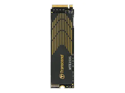 Transcend MTE250S - SSD - 4 TB - intern - M.2 2280 (doppelseitig) - PCIe 4.0 x4 (NVMe)