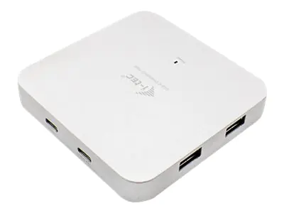 i-Tec USB-C Metal Charging HUB 4x USB 3.0 + Power Delivery 60W - Hub - 4 x SuperSpeed USB 3.0 x USB-C (Spannungsversorgung) - Desktop