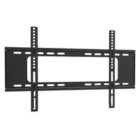 TECHly LED 200 - Halterung - Slim - für LCD TV - fest - Schwarz - Bildschirmgröße: 76.2-177.8 cm (30"-70") - Wandmontage