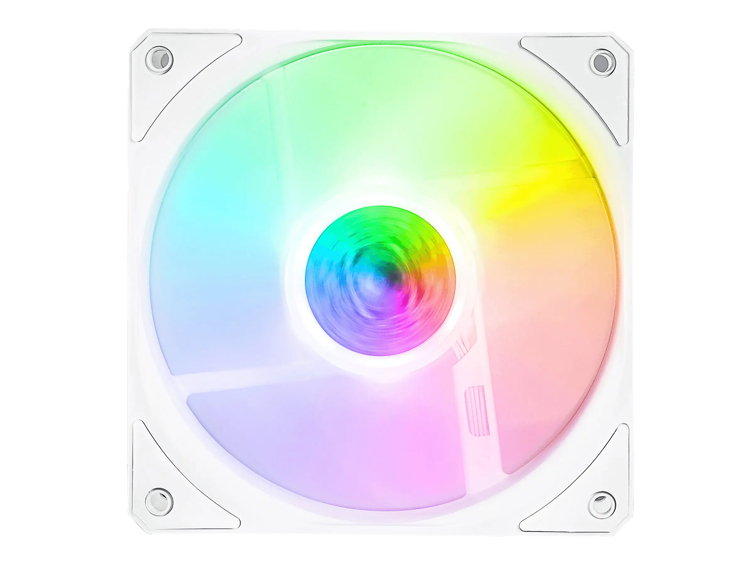 CoolerMaster SickleFlow 120 RGB - Gehäuselüfter - 120 mm - weiß