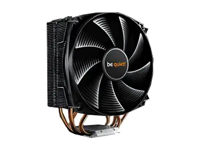 be quiet! Shadow Rock Slim - Prozessor-Luftkühler - (für: Socket 754, Socket 940, LGA775, Socket 939, LGA1156, AM2, AM2+, LGA1366, AM3, LGA1155, AM3+, LGA2011, FM1, FM2, LGA1150, FM2+, LGA1151) - Aluminium mit Kupferbasis - 135 mm