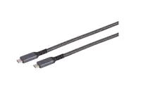 ShiverPeaks maximum connectivity USB-C Ladekabel 3.2 100W PD Textilummantelung 2m - Digital/Daten