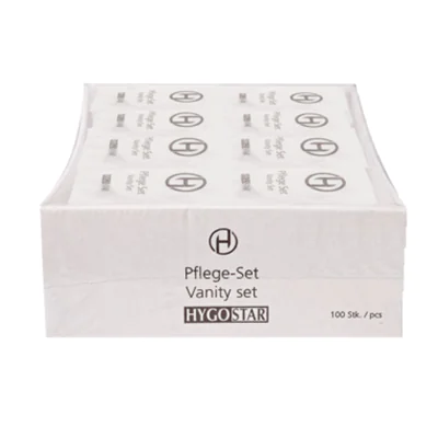 HYGOSTAR Kosmetikset 1 x Wattepad, 3 x Wattestäbchen, 1 x Nagelfeile