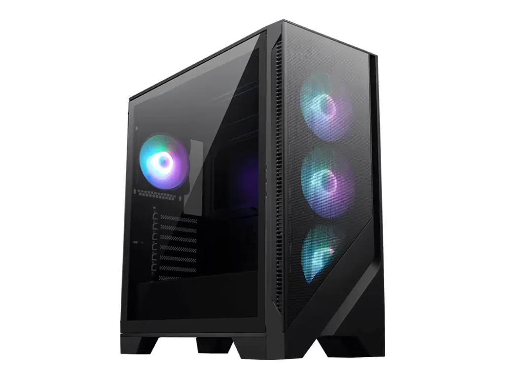 MSI MAG FORGE 320R AIRFLOW - Mid tower - ATX - Seitenteil mit Fenster (gehärtetes Glas) 306-7G23R21-809
