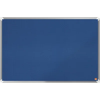 Nobo Notiztafel Premium Plus 1915188 60x90cm Filz blau