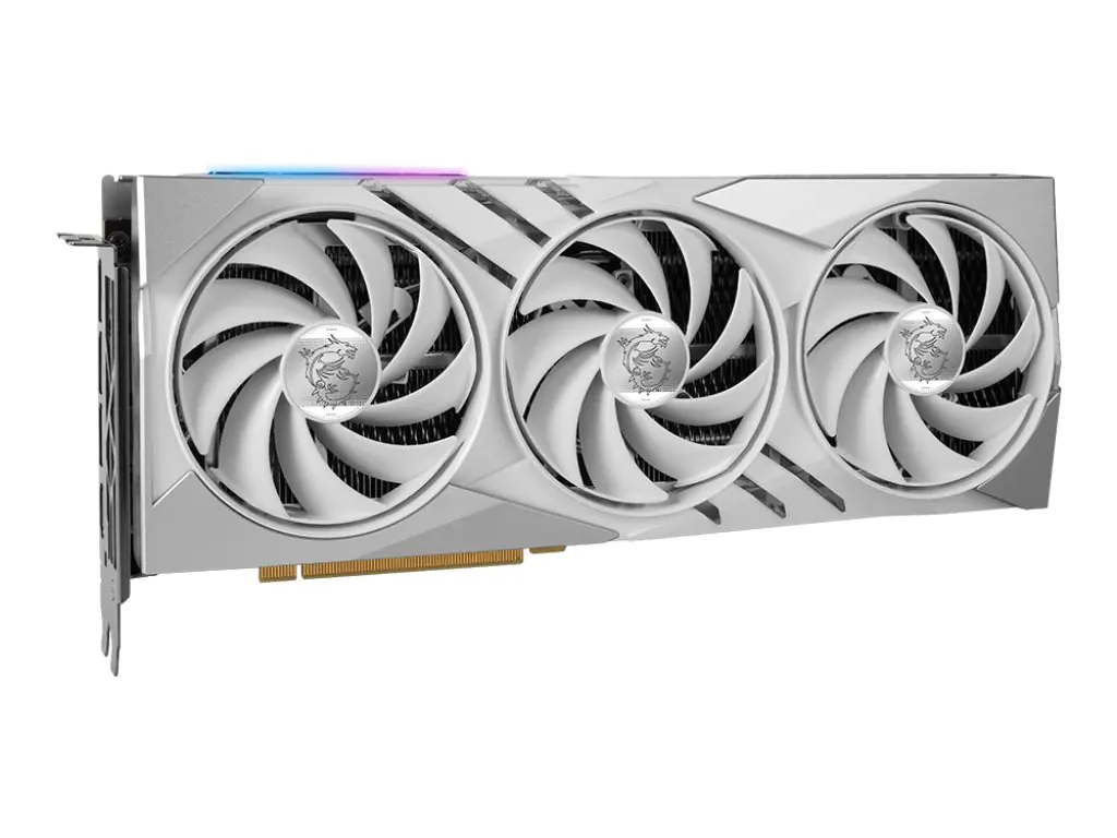 MSI GeForce RTX 4060 Ti GAMING X SLIM WHITE 16G - Grafikkarten - GeForce RTX 4060 Ti - 16 GB GDDR6 - PCIe 4.0 x16 - 3 x DisplayPort, HDMI - weiß