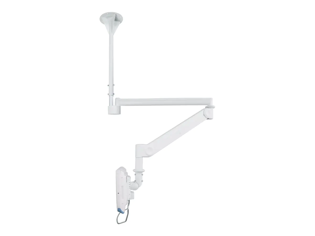 Neomounts FPMA-HAC100HC - Halterung - Voll beweglich - für LCD-Display - medizinisch - weiß - Bildschirmgröße: 25.4-81.3 cm (10"-32") - Deckenmontage