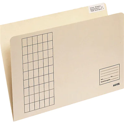 Leitz Einstellmappe DIN A4 180g/m² Kraftkarton, recycelt chamois 100 St./Pack.