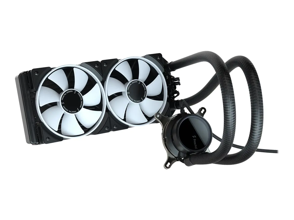 Fractal Design Celsius+ S24 Prisma - Prozessor-Flüssigkeitskühlsystem - (für: LGA1156, AM2, AM2+, LGA1366, AM3, LGA1155, AM3+, LGA2011, FM1, FM2, LGA1150, FM2+, LGA2011-3, LGA1151, AM4, LGA2066, TR4) - Aluminium - 120 mm