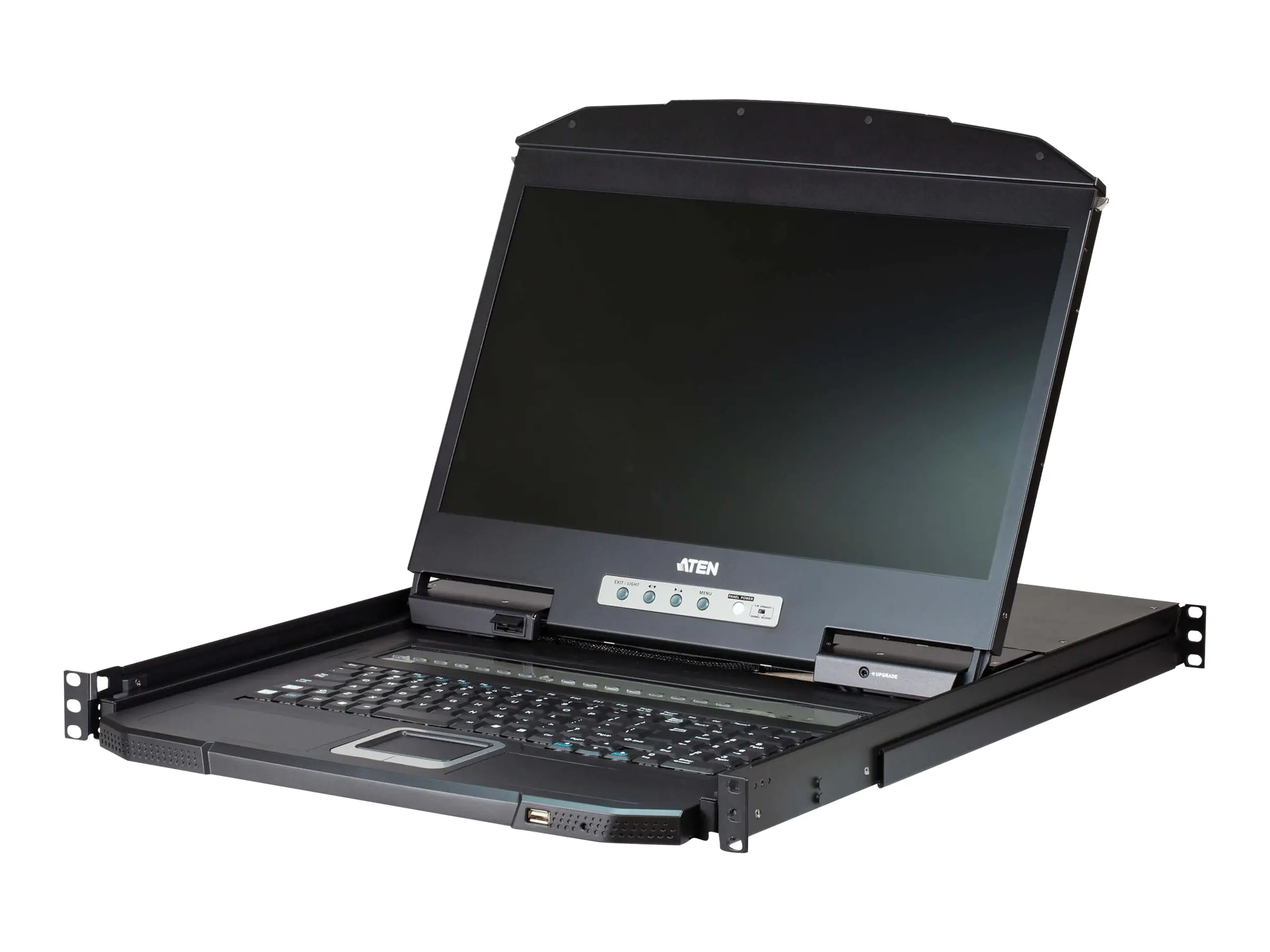 ATEN CL3116 - KVM-Konsole - PS/2, USB - 47 cm (18.5") - Rack - einbaufähig - 1366 x 768 @ 60 Hz - 250 cd/m² - 1000:1 - 5 ms - VGA - 1U