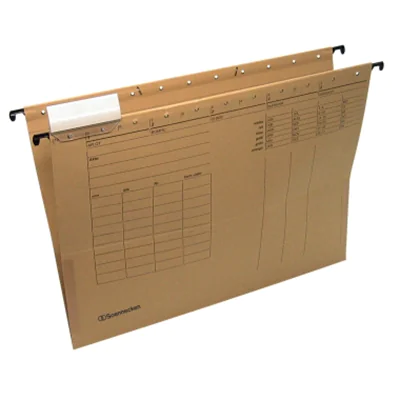 Soennecken Hängetasche 2051 DIN A4 Karton natronbraun 25 St./Pack.