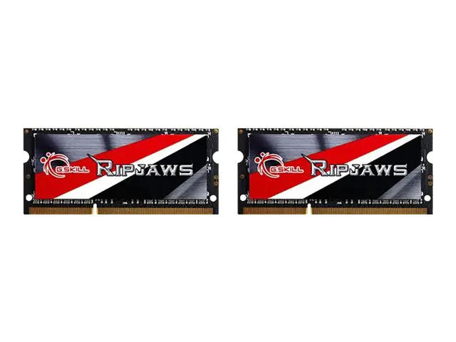 G.Skill Ripjaws F3-1600C9D-16GRSL - DDR3L - kit - 16 GB: 2 x 8 GB - SO DIMM 204-PIN - 1600 MHz / PC3-12800 - CL9 - 1.35 V - ungepuffert - non-ECC