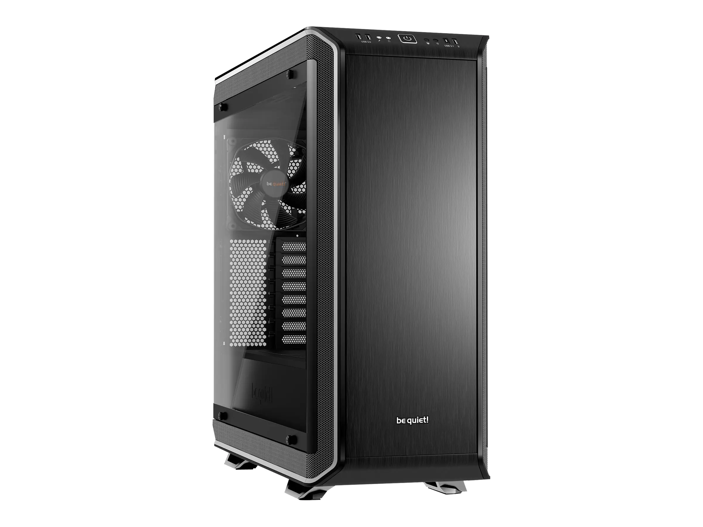 be quiet! Dark Base Pro 900 - Rev 2 - Tower - E-ATX - keine Spannungsversorgung (ATX / PS/2) - Silber - USB/Audio
