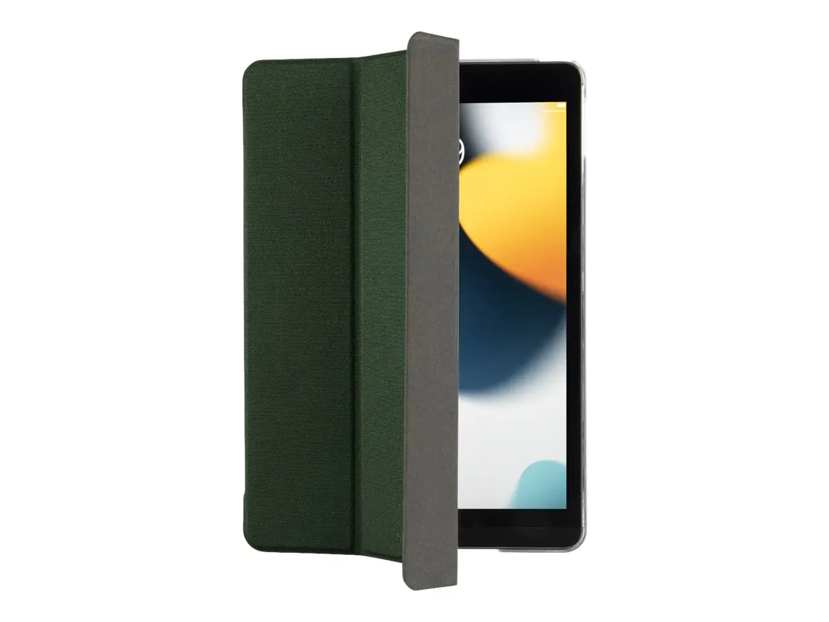 Hama "Terra" - Flip-Hülle für Tablet - recycelter Polyester - grün - 10.2" - für Apple 10.2-inch