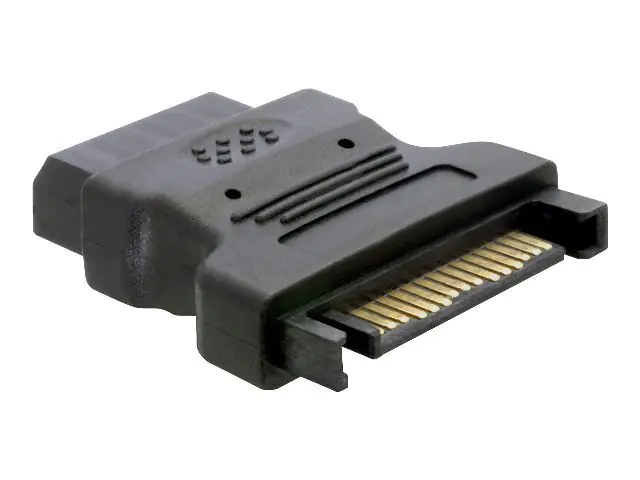 Delock Netzteil - SATA-Stromstecker (M) zu interne Stromversorgung, 4-polig (M) 82326