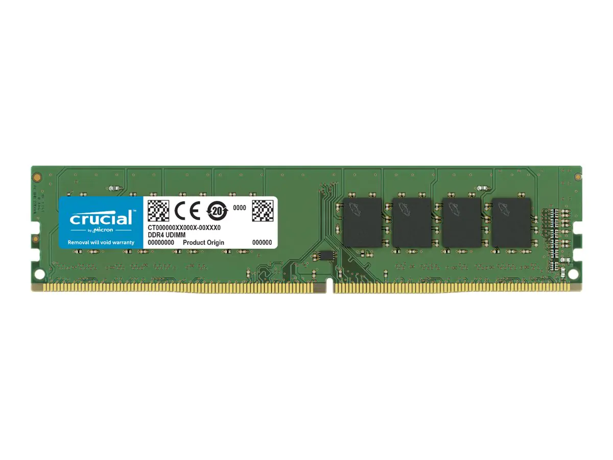 Crucial - DDR4 - Modul - 4 GB - DIMM 288-PIN - 2666 MHz / PC4-21300 - CL19 - 1.2 V - ungepuffert - non-ECC