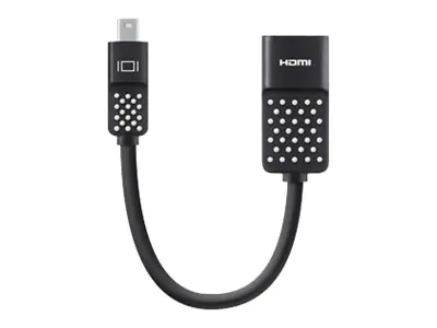 Belkin Mini DisplayPort to HDMI Adapter, 4k - Videoadapter - Mini DisplayPort männlich zu HDMI weiblich - 12.7 cm - 4K Unterstützung