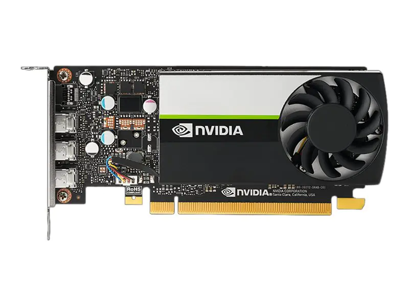 NVIDIA T400 - Grafikkarten - T400 - 4 GB GDDR6 - PCIe 3.0 x16 Low-Profile - 3 x Mini DisplayPort