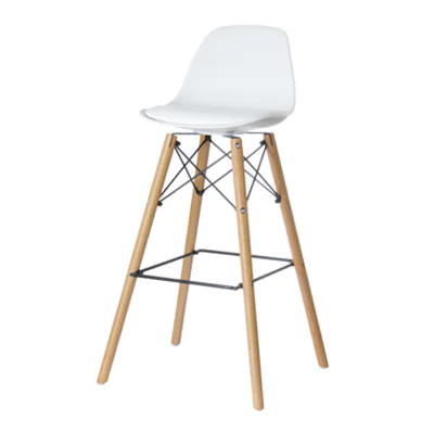 Paperflow Barhocker STEELWOOD 74cm Polypropylen weiß 2 St./Pack.