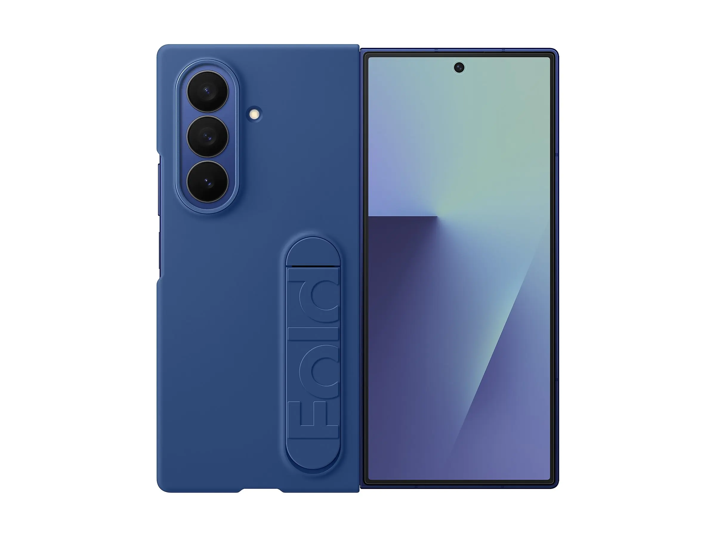 Samsung EF-MF966 - Hintere Abdeckung für Mobiltelefon - Silikon - Blau