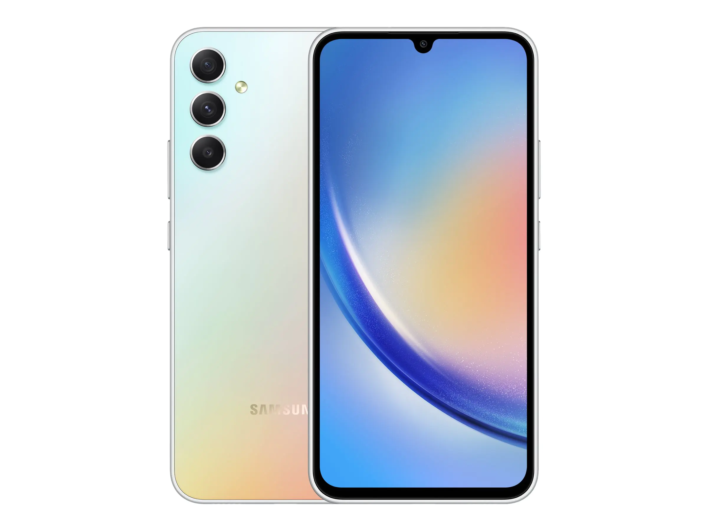 Samsung Galaxy A34 5G - 5G Smartphone - Dual-SIM - RAM 8 GB / Interner Speicher 256 GB - microSD slot - OLED-Display - 6.6" - 2340 x 1080 Pixel (120 Hz) - Triple-Kamera 48 MP, 8 MP, 5 MP - front camera 13 MP - awesome lime