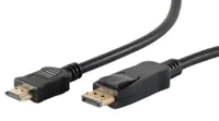 ShiverPeaks BS77492-2 - 2 m - DisplayPort - HDMI - Männlich - Männlich - Gold