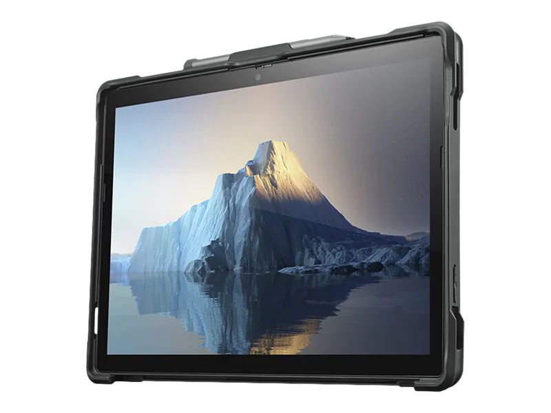 Lenovo ThinkPad - Hintere Abdeckung für Tablet - Thermoplastisches Polyurethan (TPU), Polycarbonat, Silikon - Schwarz - für ThinkPad X12 Detachable 20UV, 20UW