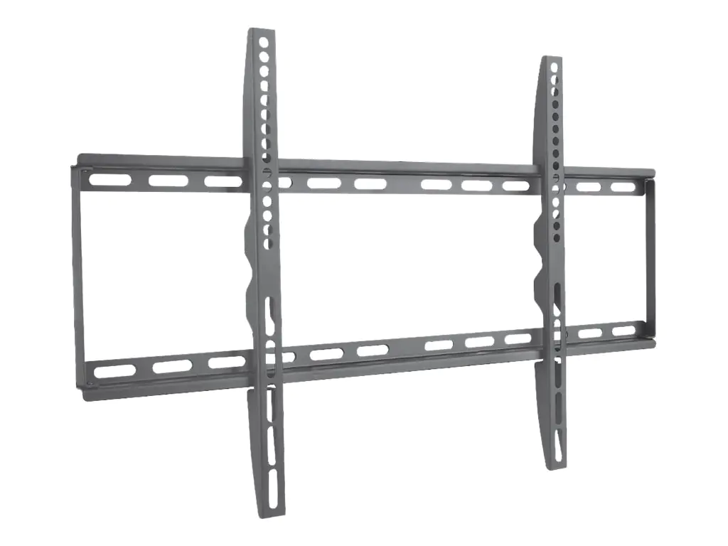 TECHly - Befestigungskit (Wandmontage) - starr, dünn - für LCD-Display - Schwarz - Bildschirmgröße: 101.6-165.1 cm (40"-65")
