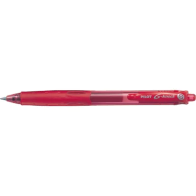 PILOT Gelschreiber G-Knock 07 BEGREEN 2716702 LGK-10F-R-BG rot