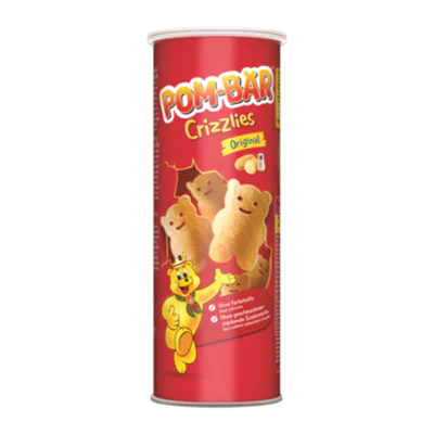 Pom-Bär Chips Crizzlies Original 150 g/Pack.
