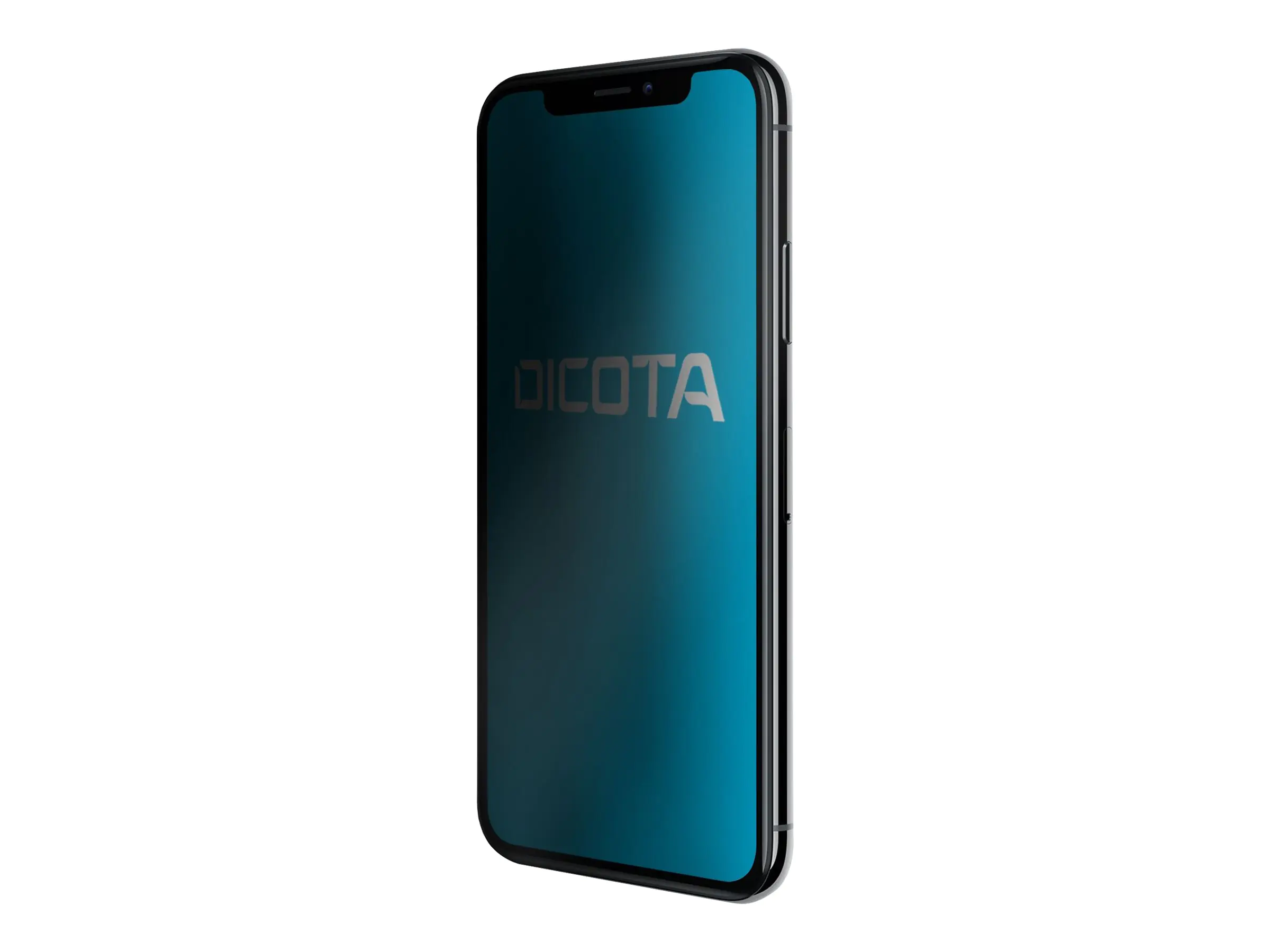 Dicota Secret - Bildschirmschutz für Handy - mit Sichtschutzfilter - 4-Wege - durchsichtig - für Apple iPhone X