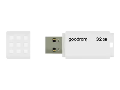 GOODRAM UME2 - USB-Flash-Laufwerk - 32 GB - USB 2.0 - weiß