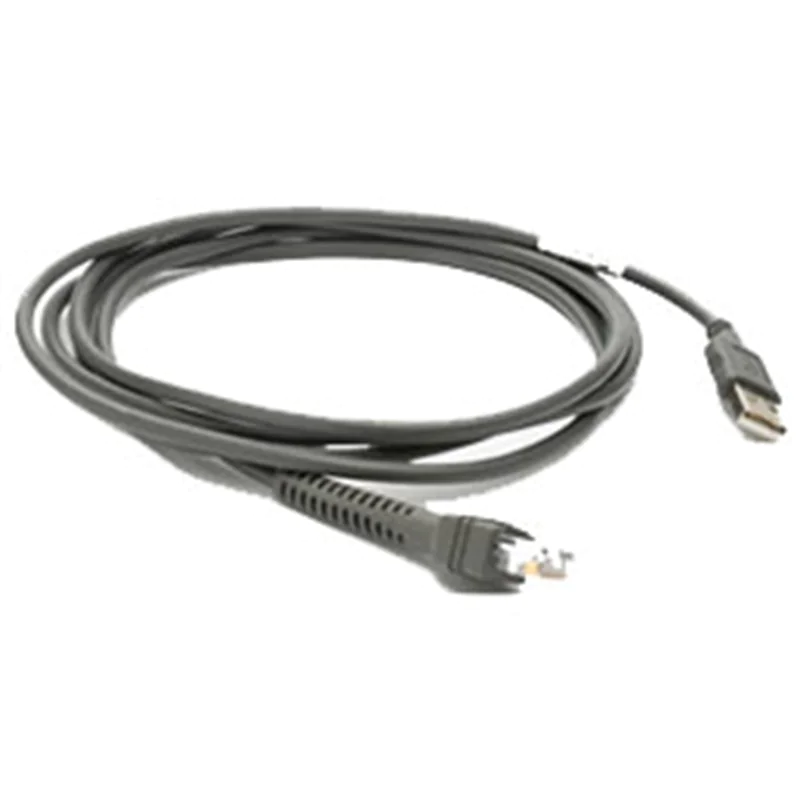 Motorola - USB-Kabel - USB (M) zu RJ-45 (M) - 2.1 m - Grau - für Symbol DS9808, LS1203, LS2208, LS7808, LS9203i, LS9208i