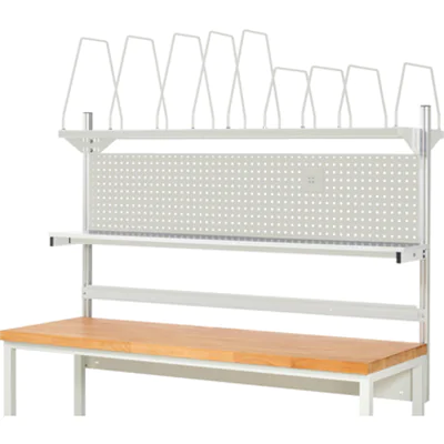 RAU Werkzeugwand 03 2.000 x 1.130 x 350 mm (B x H x T) Stahl, pulverbeschichtet lichtgrau