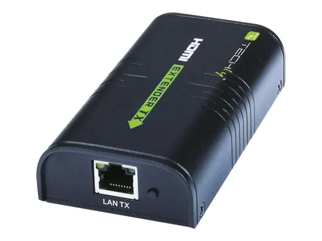 TECHly Additional Receiver for Amplifier / Splitter HDMI Over IP - Erweiterung für Video/Audio - Empfänger - bis zu 125 m