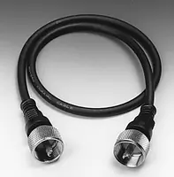 Albrecht 7580 - 0,5 m - PL 259 - PL 259 - Schwarz
