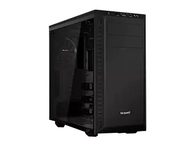 be quiet! Pure Base 600 Window - Tower - ATX - ohne Netzteil (ATX / PS/2) - Schwarz - USB/Audio