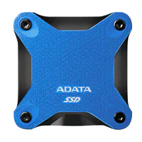 ADATA SD620 - SSD - 1 TB - extern (tragbar) - USB 3.2 Gen 2 - Blau