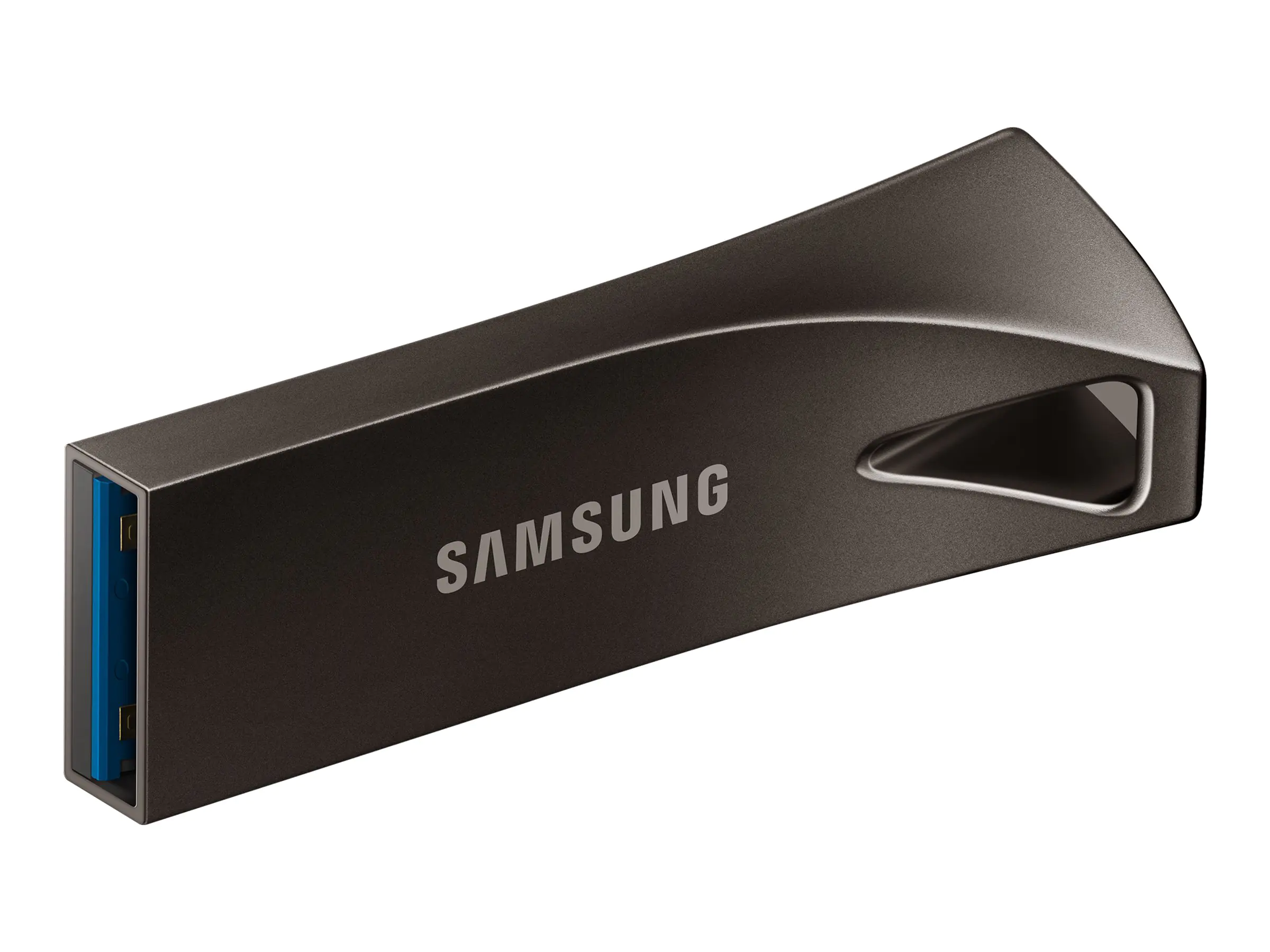 Samsung BAR Plus MUF-128BE4 - USB-Flash-Laufwerk - 128 GB - USB 3.1 Gen 1 - Titan Gray