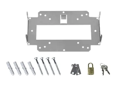 Lancom Wall Mount + Lock (LN) - Montagesatz für Netzwerkgeräte - Deckenmontage möglich, geeignet