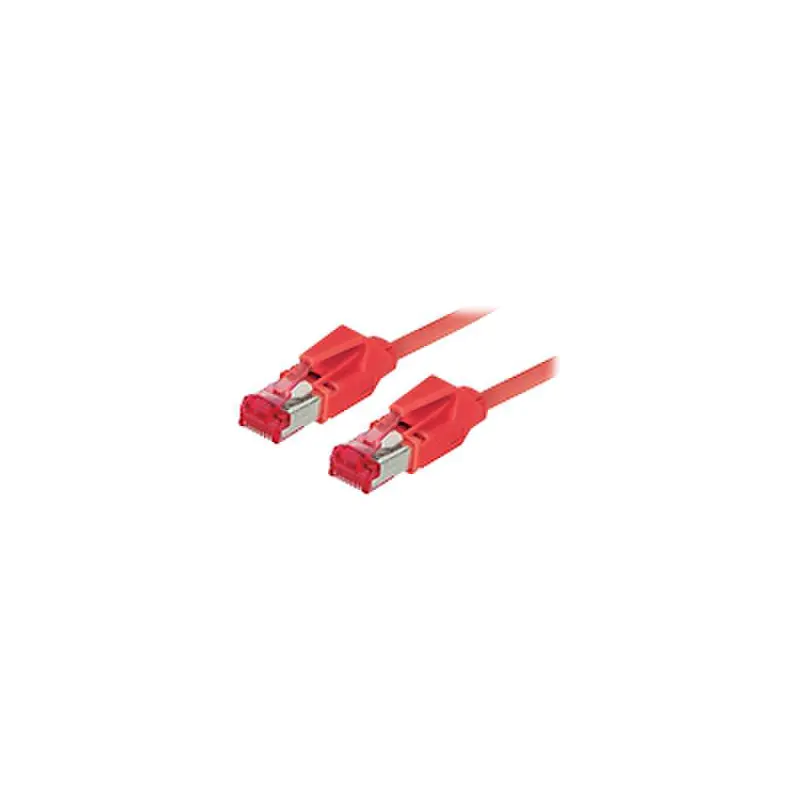 exertis Connect - Patch-Kabel - RJ-45 (M) zu RJ-45 (M) - 3 m - SFTP - CAT 6 - halogenfrei - Rot