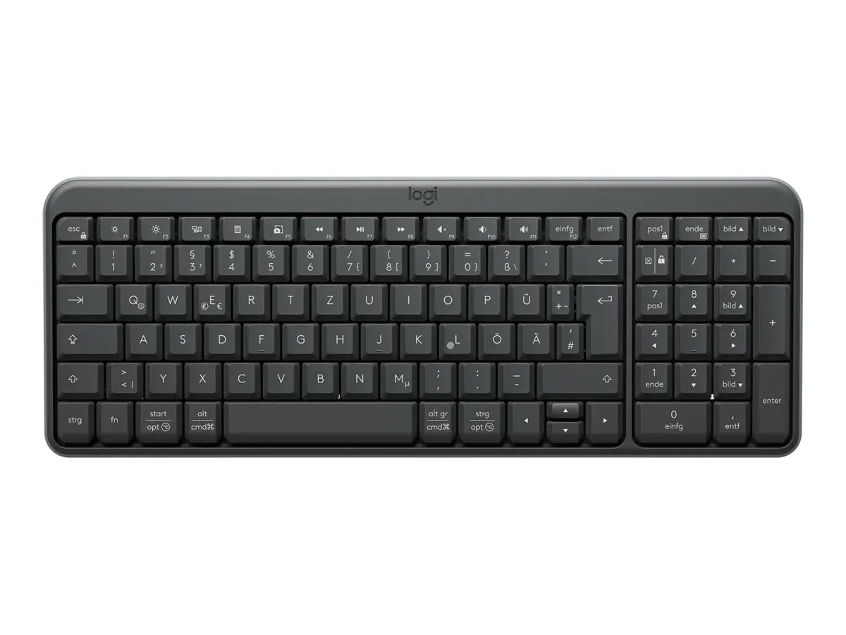Logitech K250 - Tastatur - kabellos - Bluetooth LE