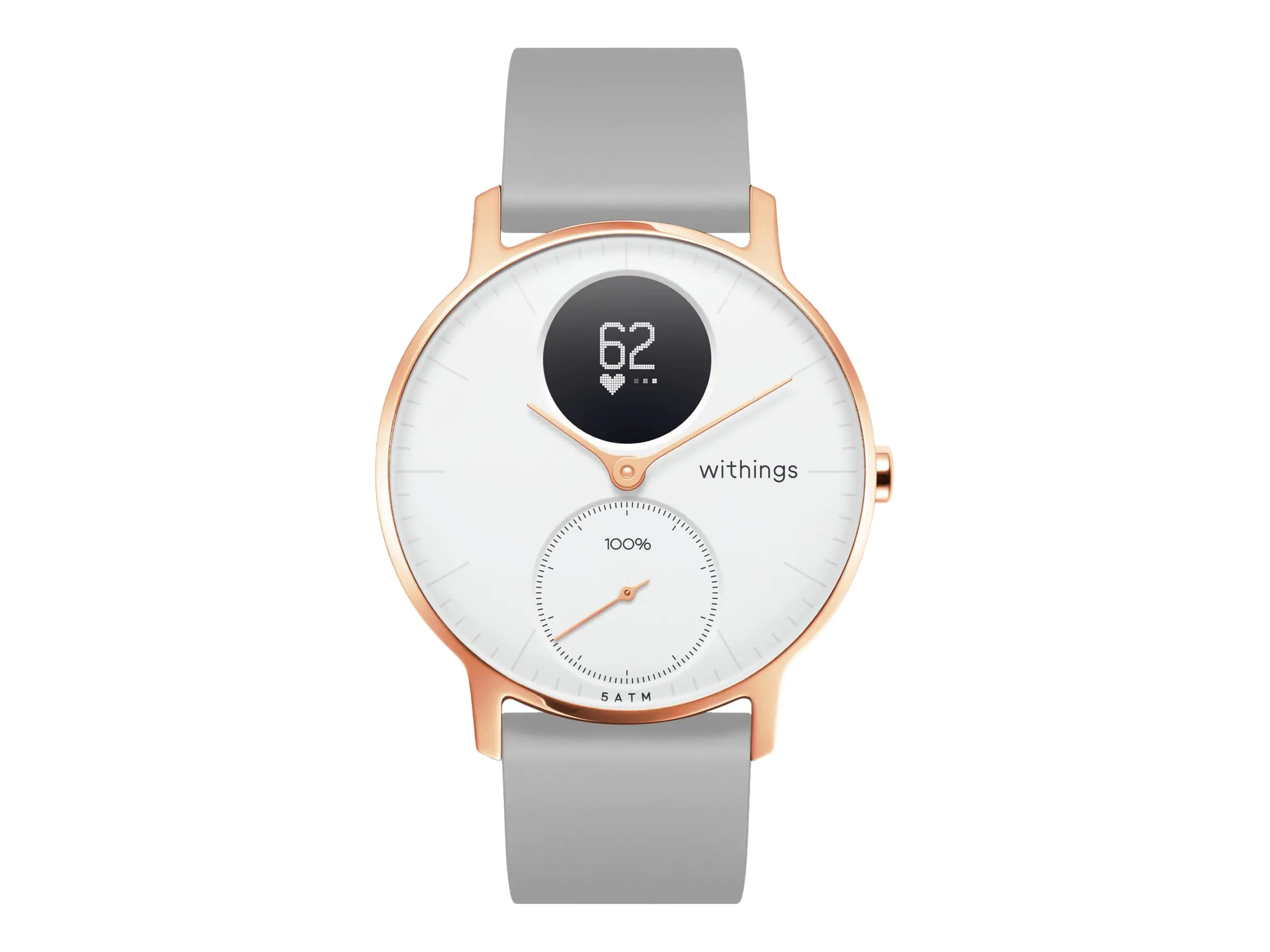 WITHINGS ScanWatch - 38 mm - rotgold - Aktivitätsmesser