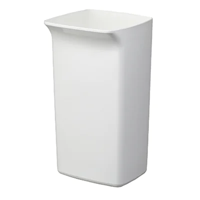 DURABLE Abfalleimer DURABIN FLIP VEH2012036 36,6x74,7x32cm weiß/blau